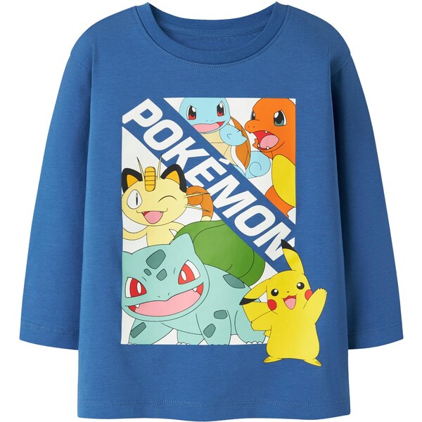NAME IT Tričko NMMJUICE POKEMON modrá / žltá / oranžová / biela 66622009