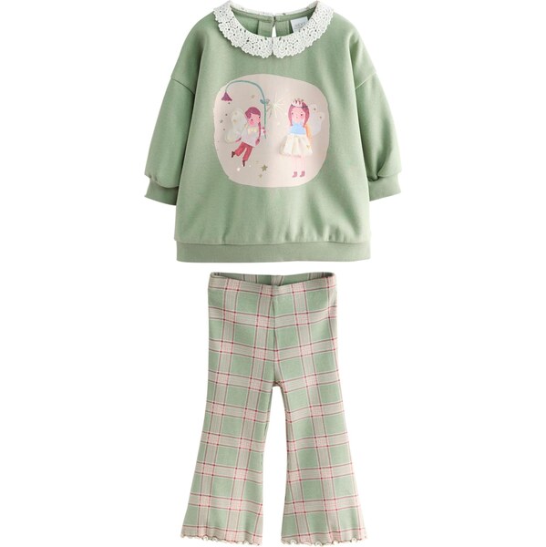 Next Set jablková / ružová / ružová / prírodná biela 66622048