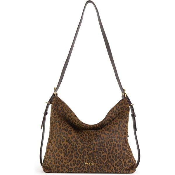 Nat&Nin Kabelka na rameno Moreen hnedá / sépiová / čierna 66622070