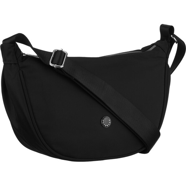 Peterson Dámska čierna crossbody kabelka z polyesteru, jednokomorová 66619118