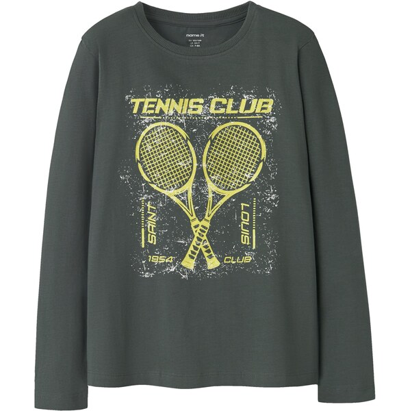 NAME IT Tričko NKMVUX žltá / sivá 66622309