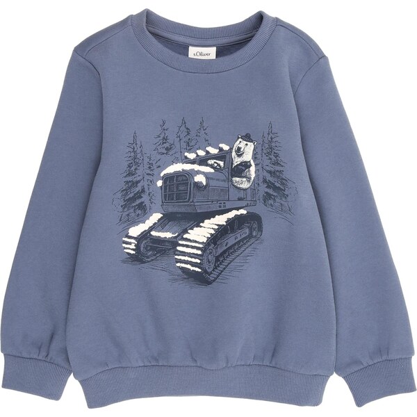 s.Oliver Mikina tmavomodrá / čierna / prírodná biela 66622314