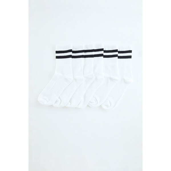 Trendyol Ponožky čierna / biela 66622372