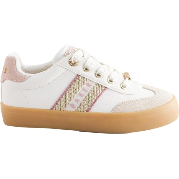 Baker by Ted Baker Tenisky nebielená / zlatá / staroružová / biela 66622040