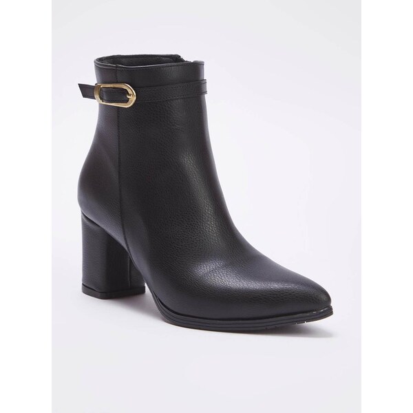 Trendyol Členkové čižmy čierna 66622525