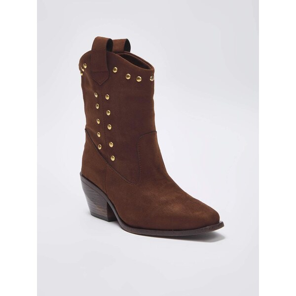 Trendyol Členkové čižmy čokoládová 66622573