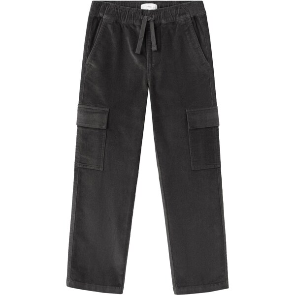 MANGO KIDS Nohavice LUKE antracitová 66622718