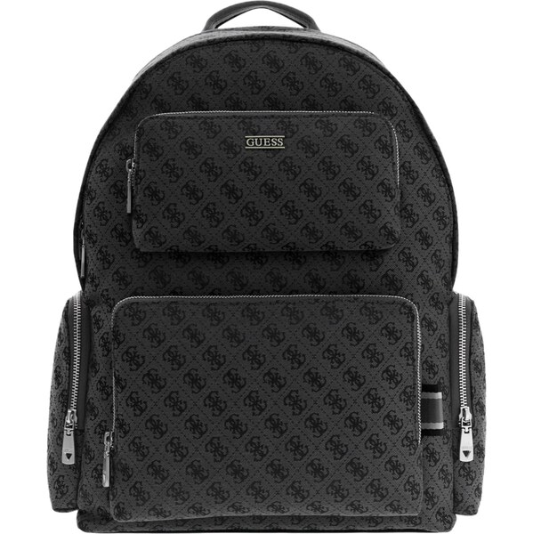 GUESS Batoh Boston antracitová / čierna 66622752