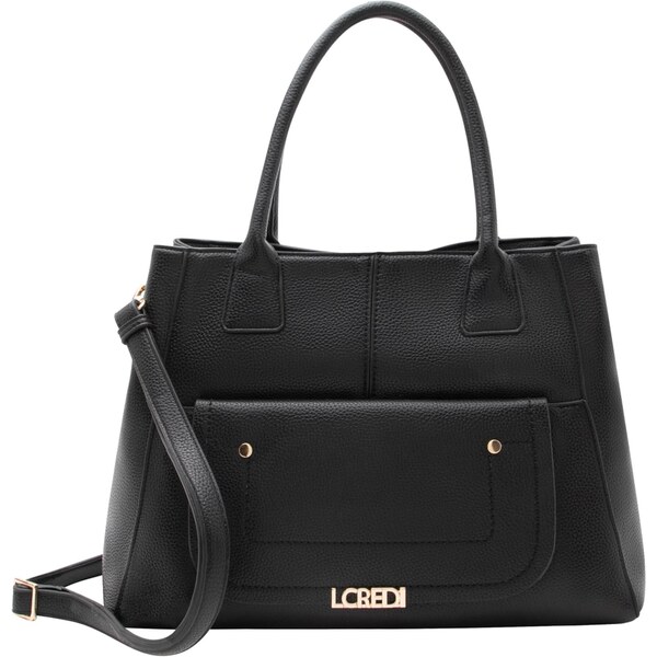 L.CREDI Kabelka Ragda čierna 66622764