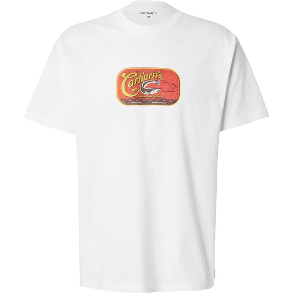 Carhartt WIP Tričko Sardinas horčicová / antracitová / hrdzavo červená 66622936