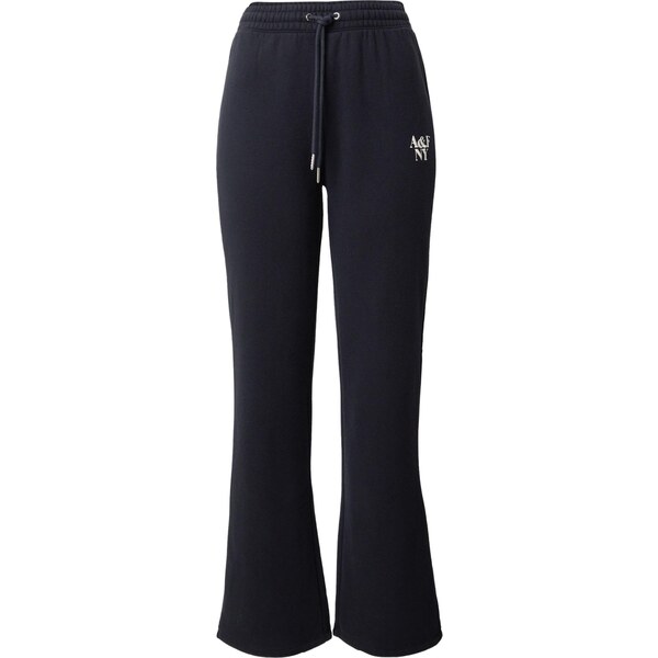 Abercrombie & Fitch Nohavice čierna / biela 66622977