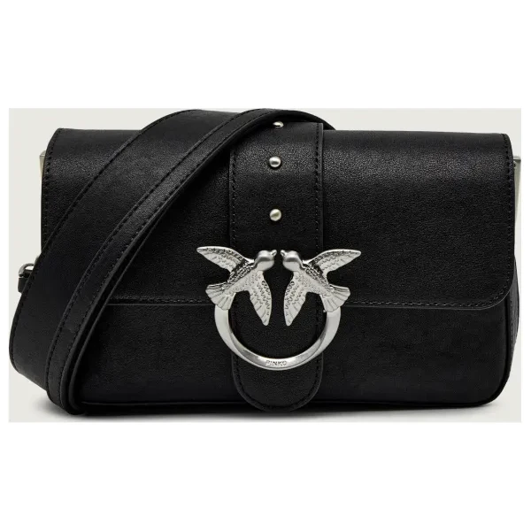 Pinko Kožená kabelka na rameno LOVE ONE SLOUCHY 66615708