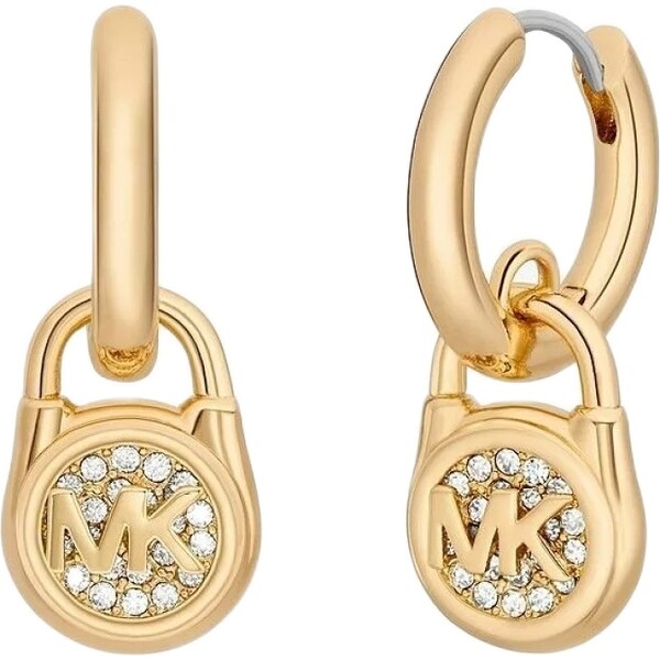 Michael Kors Štýlové pozlátené kruhy Hamilton MKJ8206710 66624197