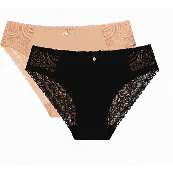 LAMA Dámske nohavičky L-1588BI 2-pak 66629330