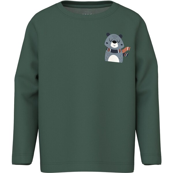 NAME IT Tričko NMMVUX svetlomodrá / tmavomodrá / tmavozelená / 66637620