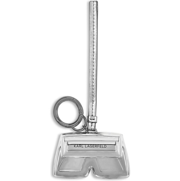 Karl Lagerfeld Prívesky na kľúče Ikon čierna / strieborná 66637675