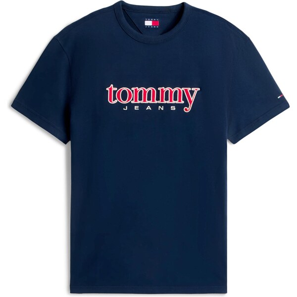 Tommy Jeans Tričko námornícka modrá / červená / biela 66637715