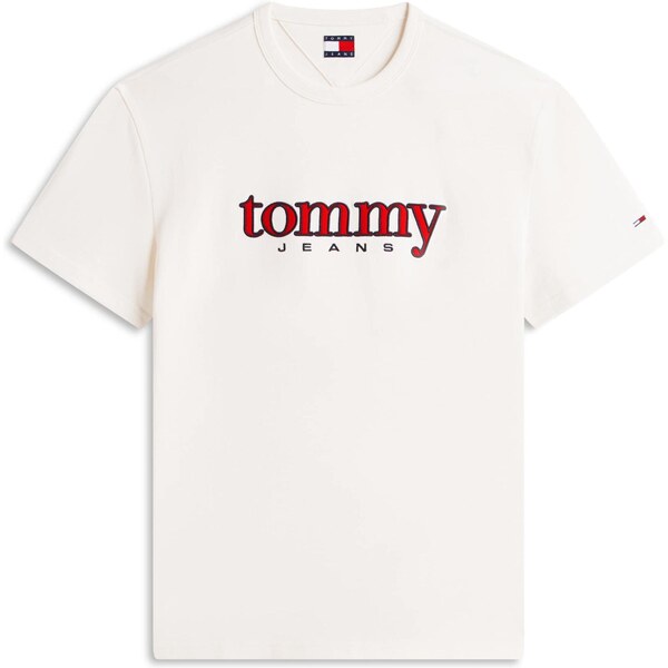 Tommy Jeans Tričko červená / čierna / biela 66637708