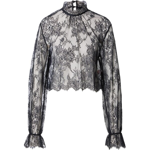 Hunkemöller Tričká na spanie Cecilia čierna 66637824