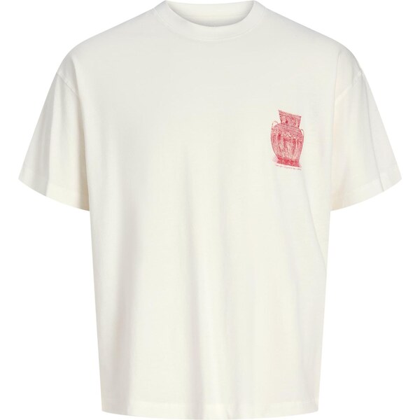 Jack & Jones Junior Tričko JORARGOS melónová / biela 66637856