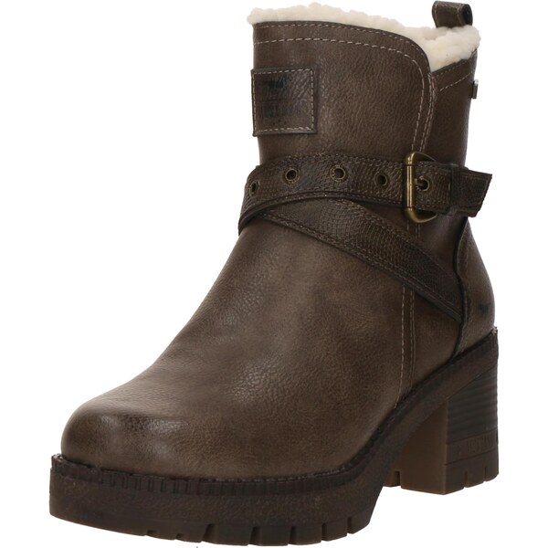 MUSTANG Členkové čižmy farby bahna 66637922