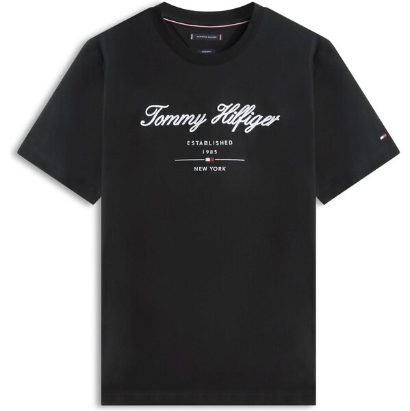 TOMMY HILFIGER Tričko čierna / biela 66639086