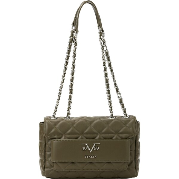 19V69 ITALIA Taška cez rameno Gaia Silver olivová 66639173