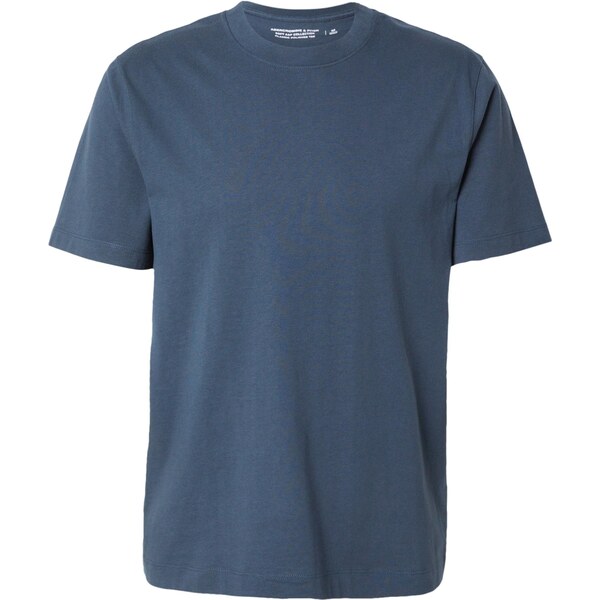 Abercrombie & Fitch Tričko CLASSIC námornícka modrá 66639222