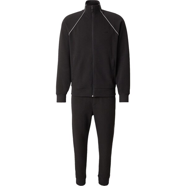 BOSS Joggingová súprava čierna / biela 66639221