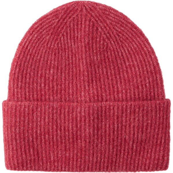 Samsøe Samsøe Čiapky červená melírovaná 66639292