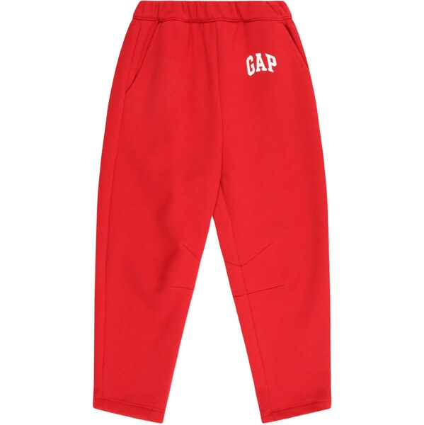 GAP Nohavice červená / biela 66639389