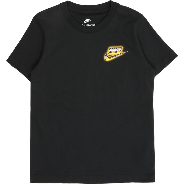 Nike Sportswear Tričko citrónová / sivá / fialová / čierna 66639469