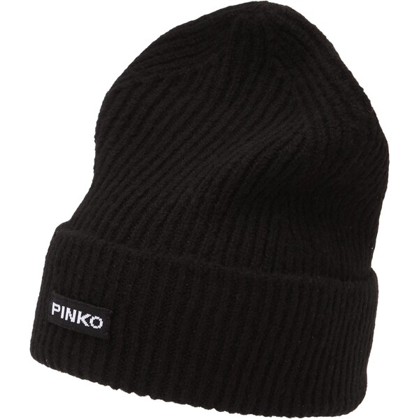 PINKO Čiapky KAZAKISTAN čierna / biela 66639475