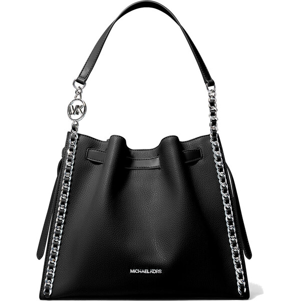 Michael Kors Mina Large Chain Shoulder Bag Black 66637686