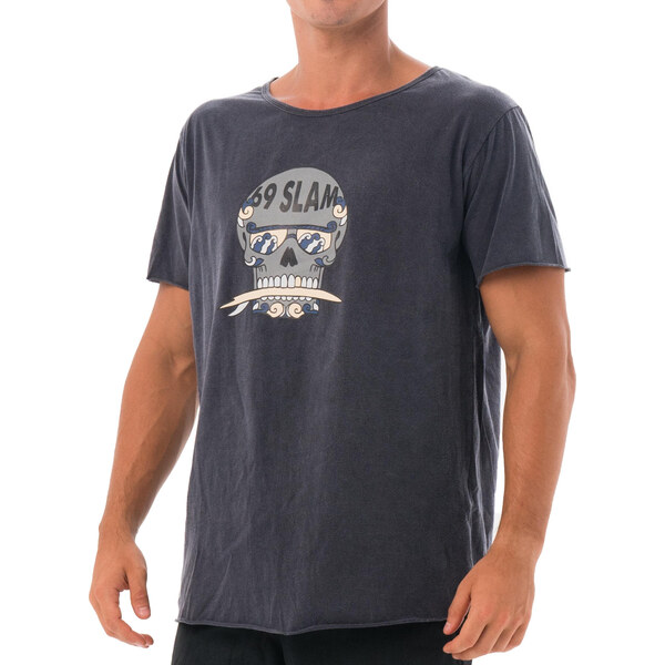 Pánske tričko 69SLAM DEER LINES BLACK MELANGE (MTGEER-BC) 66644538