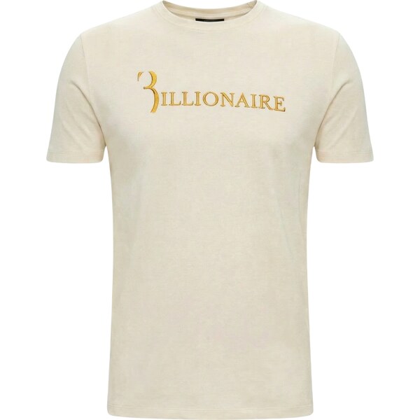 BILLIONAIRE Flavio Oro Beige tričko 64001388