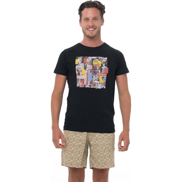 Pánske tričko 69SLAM SKULLAGE BLACK (MTRKAG-BK) 66644515