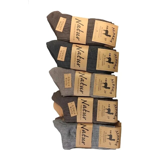 3PACK Pánske ponožky WiK 101 z alpaky 17, 40-47 66694420