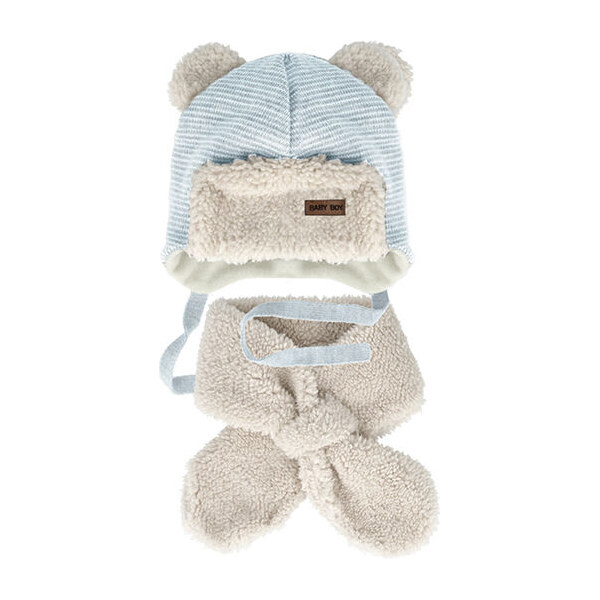 AJS Zimná čiapka a šál Karim 61224286