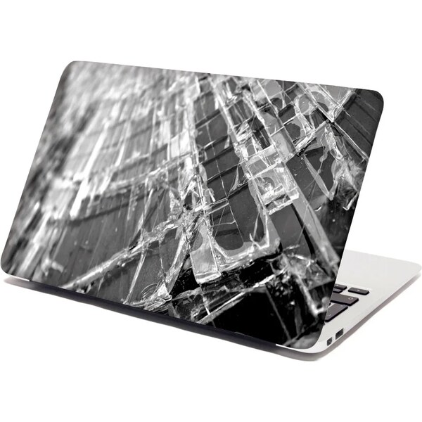 Sablio Samolepka na notebook Rozbité sklo 65101944