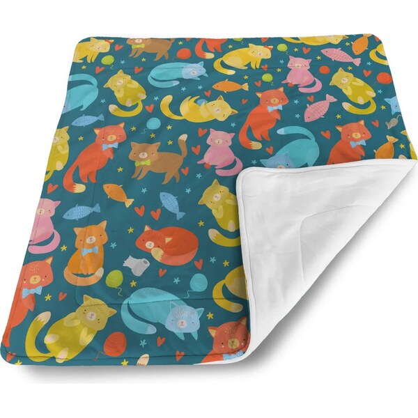 Sablio Deka pre bábätko Mačky s rybkami 60375033