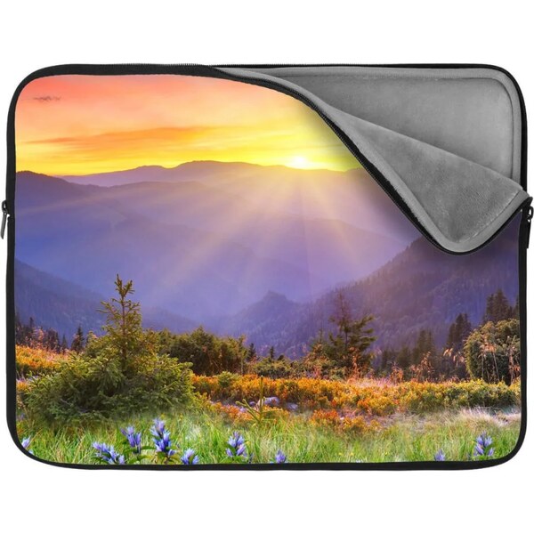 Sablio Obal na notebook Západ slnka nad lesom 65426519