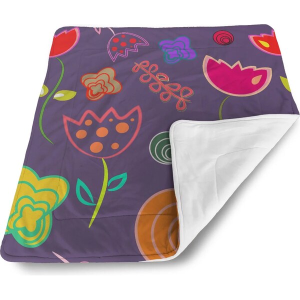 Sablio Deka pre bábätko Nakreslené kvetiny 60374894