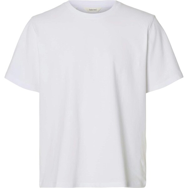 SELECTED Tričko SLHATLAS biela 66647533