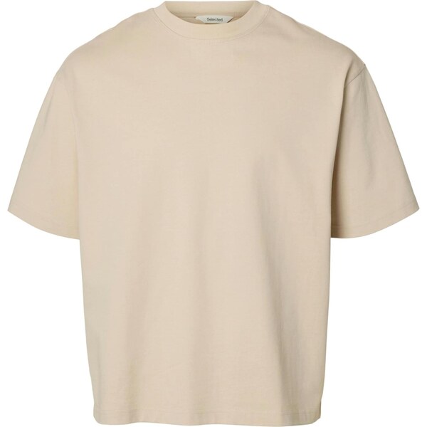 SELECTED Tričko SLHASPEN piesková 66647534