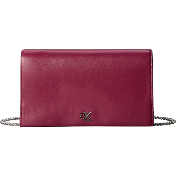 Calvin Klein Listová kabelka burgundská 66647585