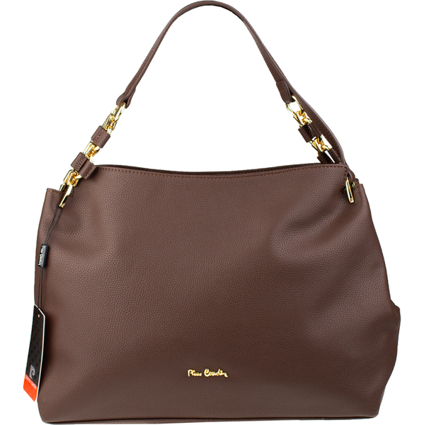 Cafe kožená talianska kabelka Pierre Cardin 55098 T.Moro NovaKabelka 66653622