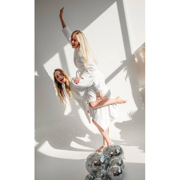 De Lafense 709 Manuela froté župan pre ženy M-2XL 49797167