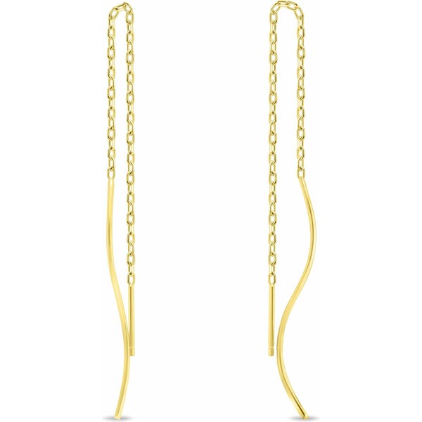 Brilio Silver Štýlové dlhé retiazkové náušnice EA697Y 66666460