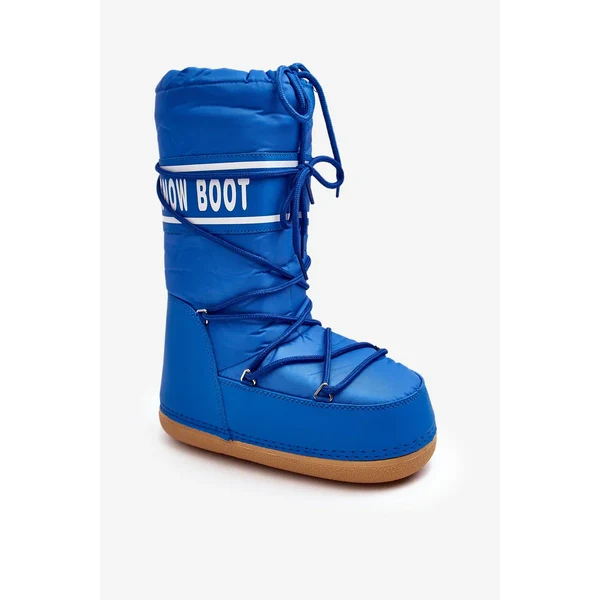 Kesi Dámské vysoké boty do sněhu Blue Venila 53392147